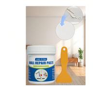 Pasta riparatrice per pareti bianche - Ripara rapidamente crepe e buchi dei chiodi nella parete, riparare facilmente graffi. Pasta riparatrice e coprente per macchie sulle pareti, agente riparatore pe