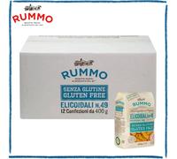 Pasta Rummo Elicoidali N.49 Riso e Mais Senza Glutine Scorta Multipack 12x400g