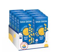 Pasta Senza Glutine Ditalini Rigati 400g Pastina di Mais Bianco Giallo e Riso Integrale Formato Piccolo per Minestre e Zuppe Cottura Rapida Confezione Multipla 4/8/12 Pezzi (8 PEZZI)