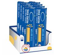 Pasta Senza Glutine Spaghetti 400g Pasta Lunga di Mais e Riso Gluten Free Ideale per Primi Piatti Tiene la Cottura Perfetta per Salse e Sughi Confezione Multipla 4/8/12 Pezzi (8 PEZZI)