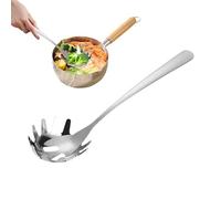 Pasta Server Utensil - Spoon di spaghetti, filtro in acciaio inossidabile | Modello cucina resistente al calore senza sforzo, strumento scarico a manico lungo per noodles chef pasti gli amanti