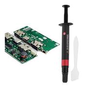 Pasta termica CPU, pasta termica PC, Pasta termica per tutti i processori, Efficace detergente per pasta termica per la dissipazione del calore, pasta termica per metalli liquidi, sicuro per