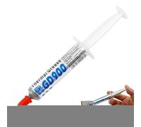 Pasta termica - Grasso conduttivo per CPU - Pasta termica termica per GPU | Grasso di dissipazione del calore ad alte prestazioni per dissipatore di calore, sicurezza non conduttiva