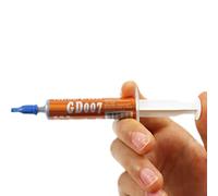 Pasta termica - pasta refrigerante,Siringa conduttiva in silicone per componenti della CPU, stampante elettronica e casa con funzione di raffreddamento