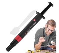 Pasta termica per PC, pasta termica di raffreddamento - Pasta termica per raffreddare tutti i processori - Pasta termica in metallo liquido sicura, silicone termico conduttivo, dissipazione del calore
