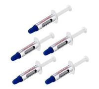 StarTech.com Pasta Termica ad Alte Prestazioni, confezione da 5 siringhe richiudibili 1,5 g /cad, Pasta Termoconduttiva con A