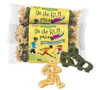 Pastabilities On The Run, pasta di grano naturale non OGM, per bambini e regali, pasta di grano naturale non OGM, 396,9 g (confezione da 2)