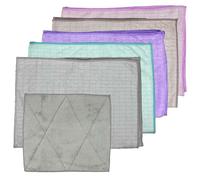 Pastaclean® Strofinacci (5 pezzi/colorati) + 1 strofinaccio, strofinacci da cucina estremamente assorbenti, 6 pezzi