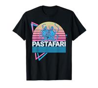 Pastafari Volare Spaghetti Mostro FSM Ateo Retro Maglietta