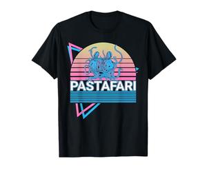 Pastafari Volare Spaghetti Mostro FSM Ateo Retro Maglietta