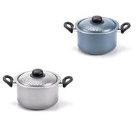 Pastaiola antiaderente con coperchio Alluflon cm 20