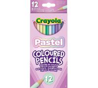 Pastel 12 matite colorate dai colori pastello - crayola