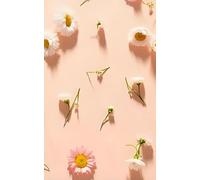 Pastel Blossom Notebook: Adorable Tiny Floral Design | 5” x 8” Pocket Size | 70 Unlined Pages for Doodles, Secrets, Journaling & Creative Notes