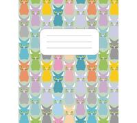 Pastel Cats Notebook: Cute Green Journal with Soft Toned Cat Pattern - 110 Lined Pages for Writing, Journaling, or School Notes
