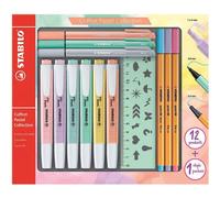 Pastel collection Stabilo in set 6 colori assortiti conf. 13 pezzi IT/87-2915