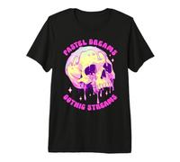 Pastel Dreams, Gothic Streams Goth Appassionati Maglietta Premium