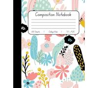 Pastel Floral Symphony Composition Notebook: Write in Blooms of Soft Color