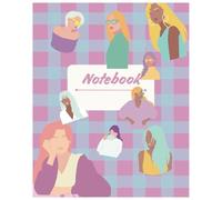 Pastel Girl 2 Notebook: 6x9 Soft Cover with 110 Lined Pages: Cute and Aesthetic Journal for Writing, Journaling, and Everyday Notes