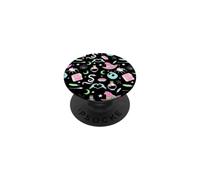 Pastel Goth Aesthetics Witch Potion Hat Halloween Pattern PopSockets PopGrip Adesivo
