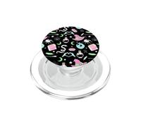 Pastel Goth Aesthetics Witch Potion Hat Halloween Pattern PopSockets PopGrip per MagSafe
