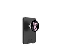 Pastel Goth Axolotl Collare Spillo Rose Nere Carino Creepy PopSockets PopWallet per MagSafe