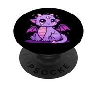 Pastel Goth Creepy Triste Carino Drago Kawaii Anime PopSockets PopGrip Adesivo