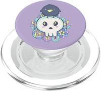 Pastel Goth Kawaii Corvo e Teschio Dark Academia PopSockets PopGrip per MagSafe