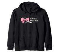 Pastel Horror Girly Slasher Finale Ragazza Rosa Goth Vibes Felpa con Cappuccio
