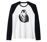 Pastel Paint Art Falco Pellegrino Pellegrini Maglia con Maniche Raglan