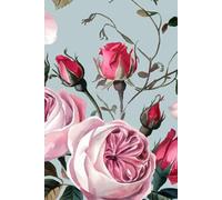 Pastel Petals: Watercolor Floral Notebook: 110 Pages of Soft Pastel Flower Art for Gentle Reflections