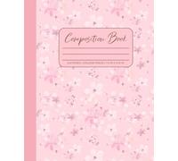 Pastel Pink Cherry Blossom Composition Book - College Ruled: Aesthetic Floral Watercolor Notebook for Girls, Teens, and Women