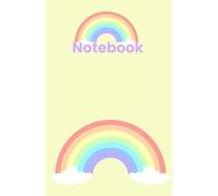 Pastel Rainbow Notebook: A5