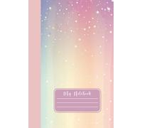 Pastel Rainbow Notebook for Girls - Cute 6x9 Lined Journal with 120 Pages: Soft pastel design notebook for writing, journaling, and school - the perfect gift for teens, students, and creative minds