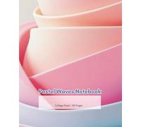 Pastel Waves Notebook: Minimalist Aesthetic Journal for Notes, Planning, and Writing