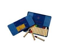 Stockmar Beeswax Stick Crayons, Set of 16 - Non Toxic, Jumbo Crayons, Beeswax Cr