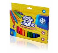 Pastelli a cera Astra Super Jumbo 12 pezzi