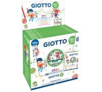 Pastelli a cera Giotto Party Set in conf. 10 10 astucci da 4 colori assortiti - F311000