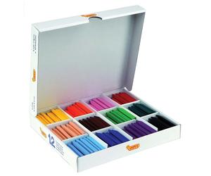 Pastelli a Cera Maxi Triangolari TRIWAX JOVI - Confezione da 300 Pezzi