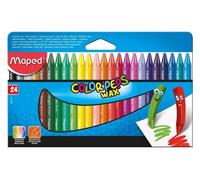 Pastelli a cera triangolari MAPED Color'Peps 24 pezzi