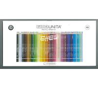 PASTELLI a matita 4.0mm 12pz 18pz 24pz 48pz 54pz 72pz TINTA UNITA con SEGNANOME