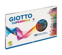 F.I.L.A. Astuccio 36 Giotto Supermina - Diametro Mina 3,8Mm