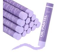 Pastelli a olio 16pz, viola chiaro, morbidi e miscelabili