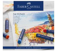 Pastelli a olio Faber-Castell Oil Pastels Creative Studio assortiti astuccio di