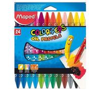 Pastelli a olio triangolari MAPED Color'Peps 24 pz