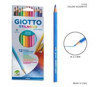Pastelli acquerellabili Giotto Stilnovo Acquarell confezione da 12 - GIOTTO
