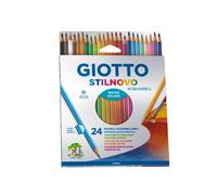 Pastelli acquerellabili Giotto Stilnovo Acquarell confezione da 24 - GIOTTO