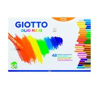 Gitzo 2932 00 - Olio pastelli a olio, 11 millimetri, caso cartone, 48 colori assortiti