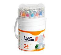 Pastelli Ad Olio | Pastelli Ad Olio Per Bambini | Disegno A Lunga Durata Sfumabile A 24 Colori | Materiale Scolastico Per Bambini Con Colori Pastello | Ṕer Ragazzi E Ragazze, Casa, Scuola, Aula, Dormi