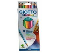 PASTELLI COLORI pastelli GIOTTO stilnovo acquArelL da 12 mina 3,3