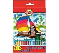 Pastelli Esagonali KOH-I-NOOR Set 36 pezzi Krtek